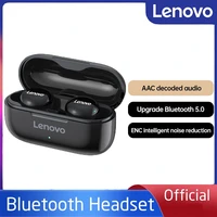 lenovo lp11 tws mini bluetooth earphone wireless headphone 9d stereo sports waterproof earbuds headsets with microphone