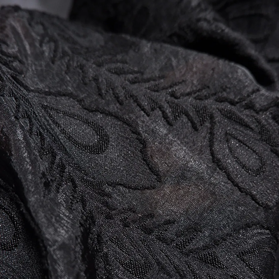 

Дизайнерское жаккардовое платье-рубашка без пулета