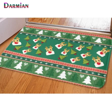

Винтажный декоративный коврик DARMIAN, очень мягкий фланелевый ковер для кухни, спальни, нескользящий декоративный милый мультяшный Коврик дл...