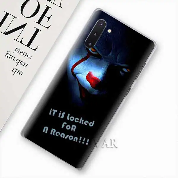 001 Чехлы для телефонов Pennywise The Clown Horror для samsung Galaxy Note 10 S10 Plus 5G S10e A30 A40 A50 A60 A70 M40 жесткий чехол - Цвет: 001
