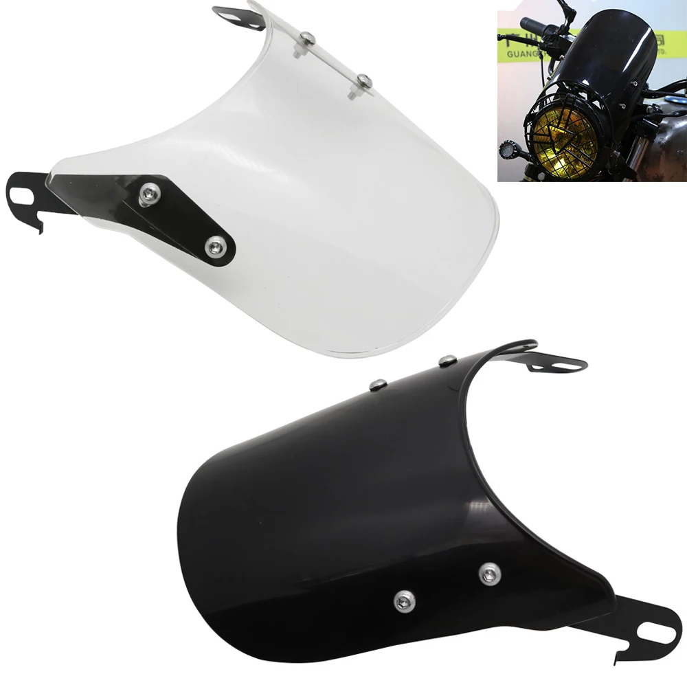 Высокое качество Прочный регулируемый 5 7 дюймов мотоцикл ретро кафе гонщик фары