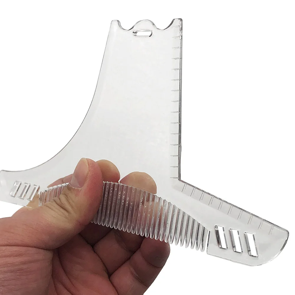 Расческа для бороды мульти лайнер расческа коррекции формы формирующий гребешок