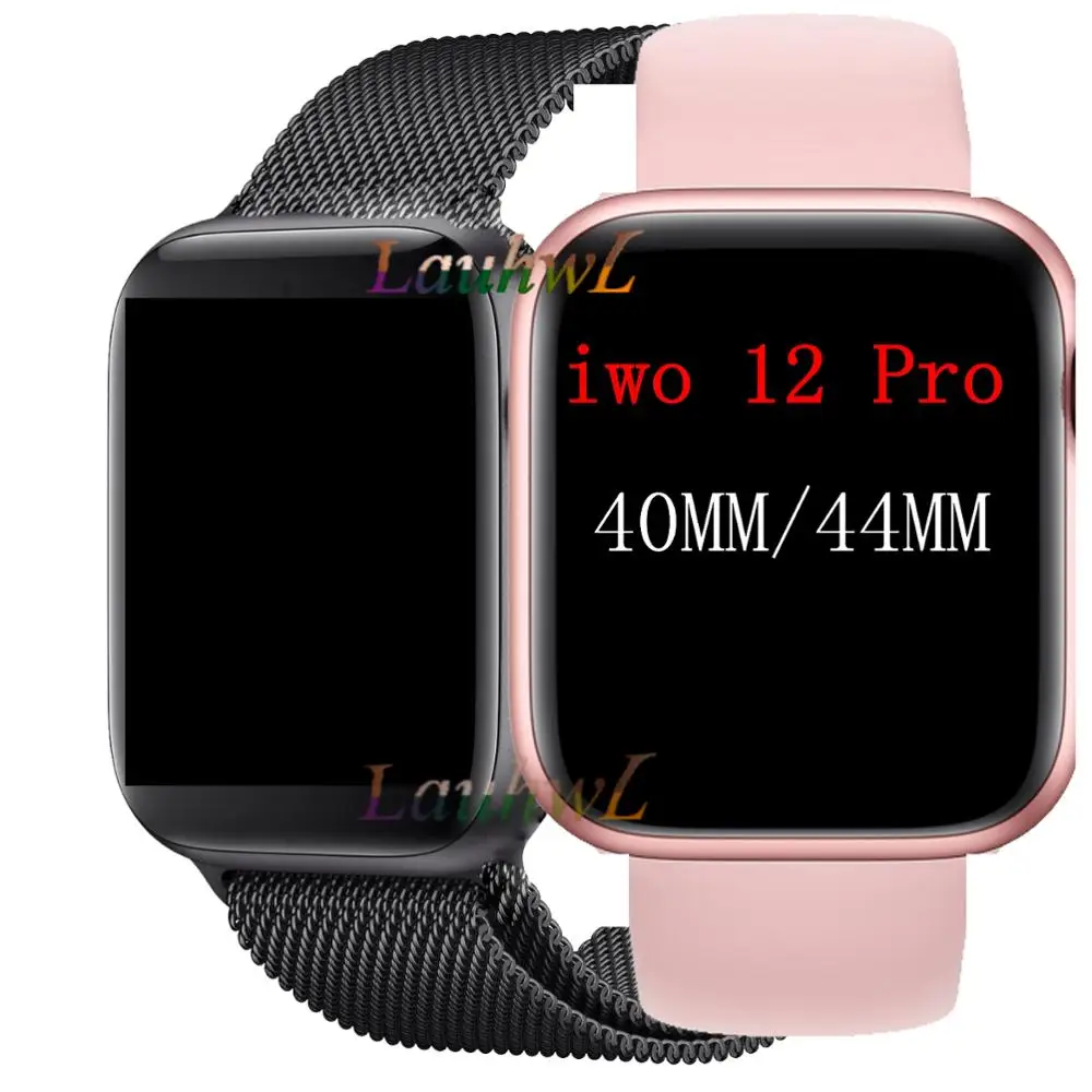 IWO 12 Pro series 5 умные часы 40/44 мм для мужчин и женщин Bluetooth спортивные IOS Android PK 8 13 10 11
