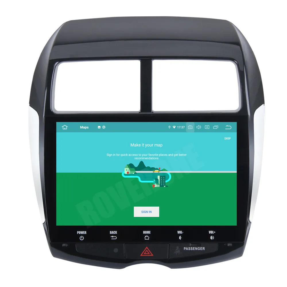 Для Mitsubishi ASX для Peugeot 4008 Citroen C4 Android 10 автомобильный радиоприемник GPS Wifi зеркальная