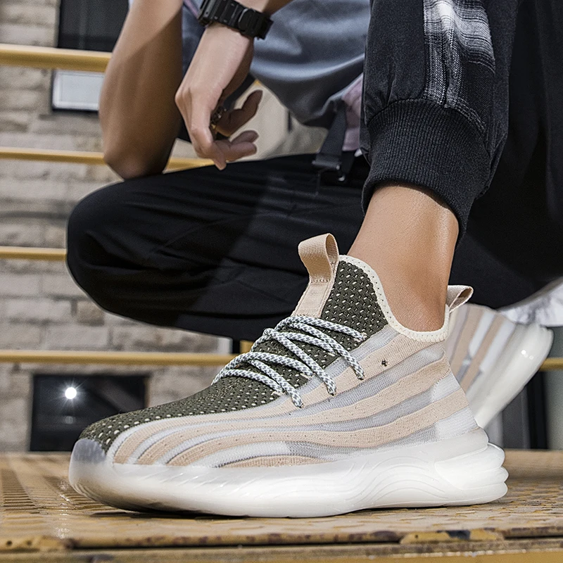Кроссовки из сетчатого материала для мужчин и женщин Бренд Casul Прогулочная обувь