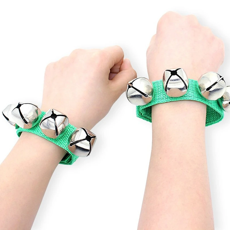 20 шт./компл. ручной Тамбурин металлический колокольчик-погремушка ударный мяч