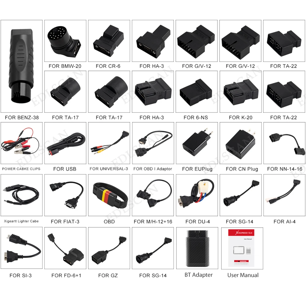 Автомобильные диагностические инструменты OBD2 для запуска X431 PRO3S Plus 10 1