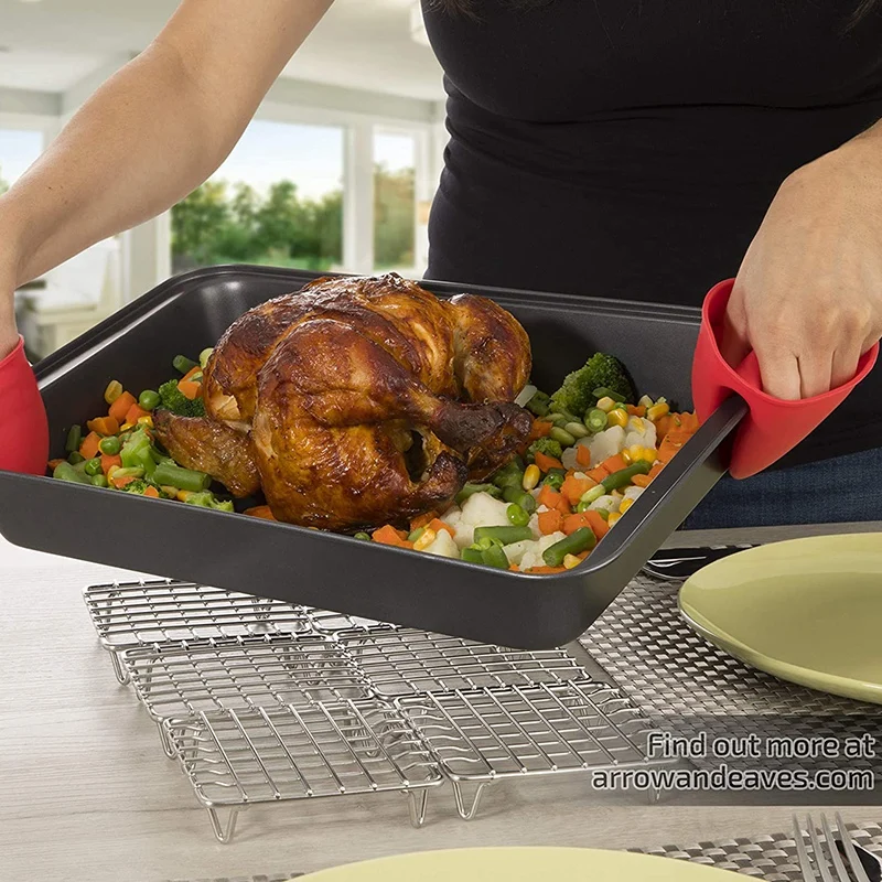 LBER 4 дюймовый мини Нержавеющая сталь Пособия по кулинарии Охладительная решетка