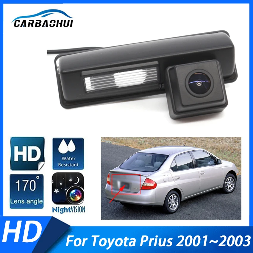

HD CCD Night Vision Car Rear View Backup Reverse Parking High quality RCA Camera Waterproof ​For Toyota Prius 2001 2002 2003