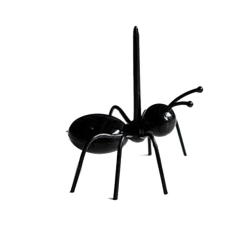 12 шт./компл. Милая Мини вилка для фруктов в форме муравья пластиковая закуска