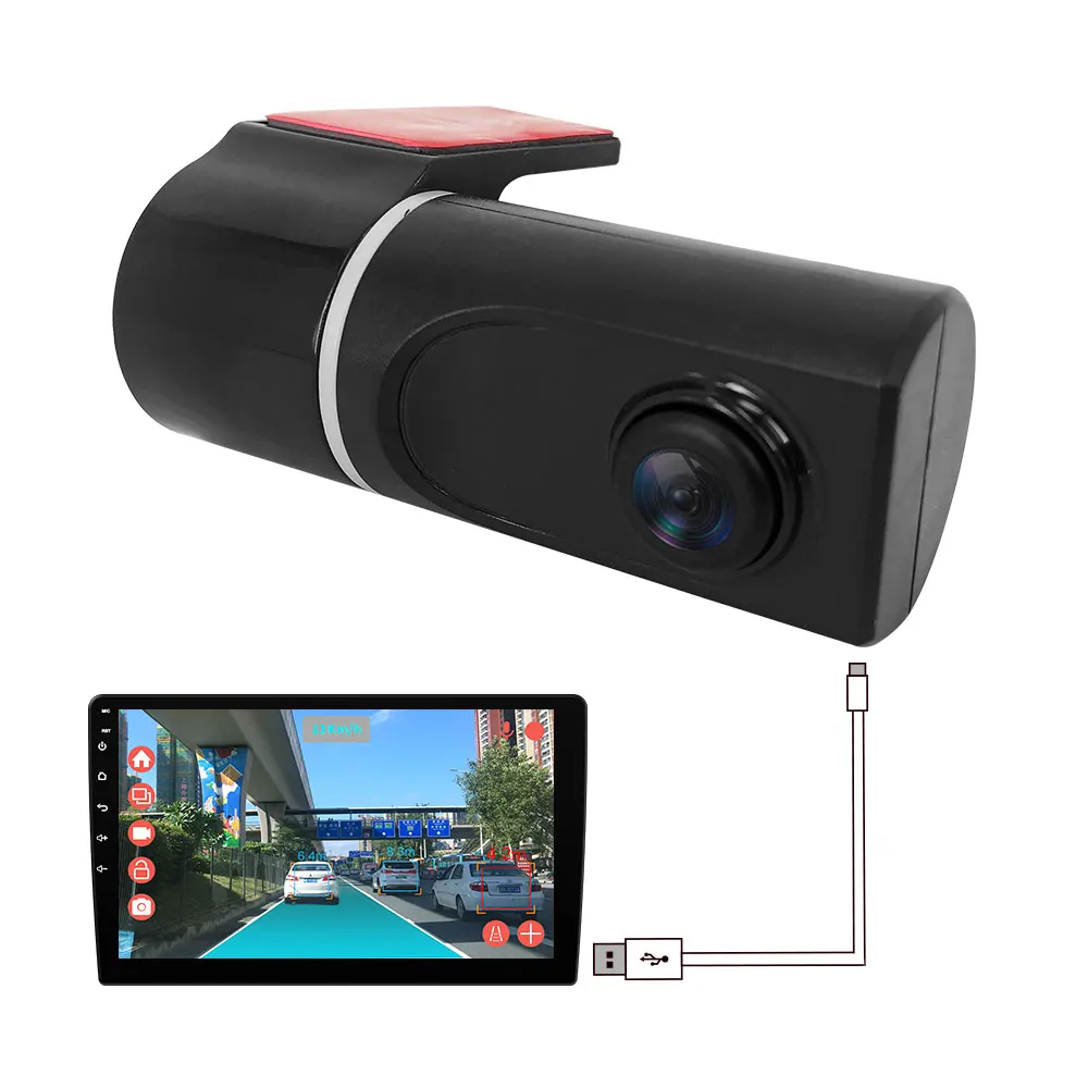 USB Dash камера DVR камера видео рекордер Full HD ADAS полоса вылета Предупреждение движения обнаружения переднего автомобиля расстояние предупреждение