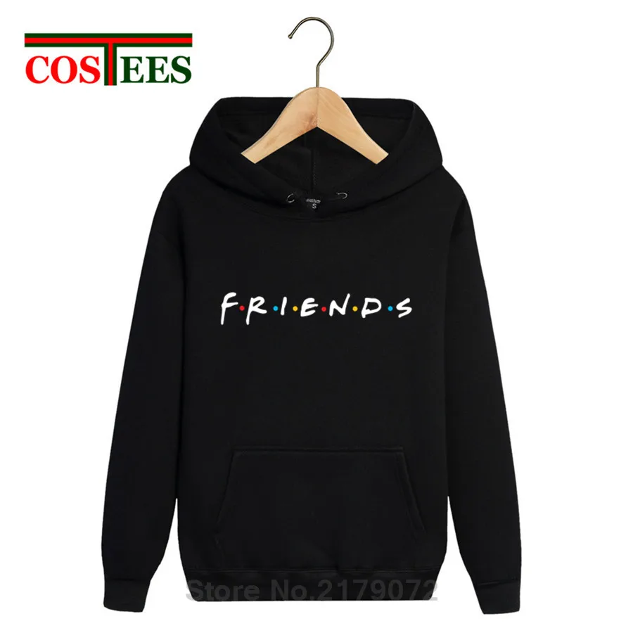 Модные мужские свитшоты толстовки с капюшоном и надписью Friends TV Show Лучшие