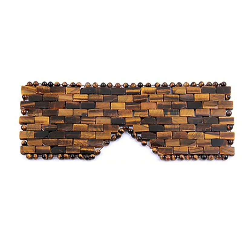 Натуральный тигровый глаз маска для лица Нефритовая охлаждающий массажер гуаша