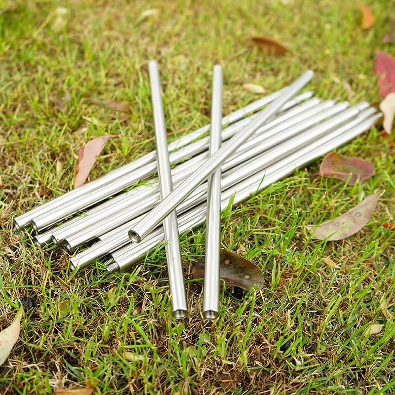 

1pcs Portable Outdoor Camping Tripod Picnic Folding Campfire Cookware Grill Pot Hanging Hook Rack camping kitchen cooking