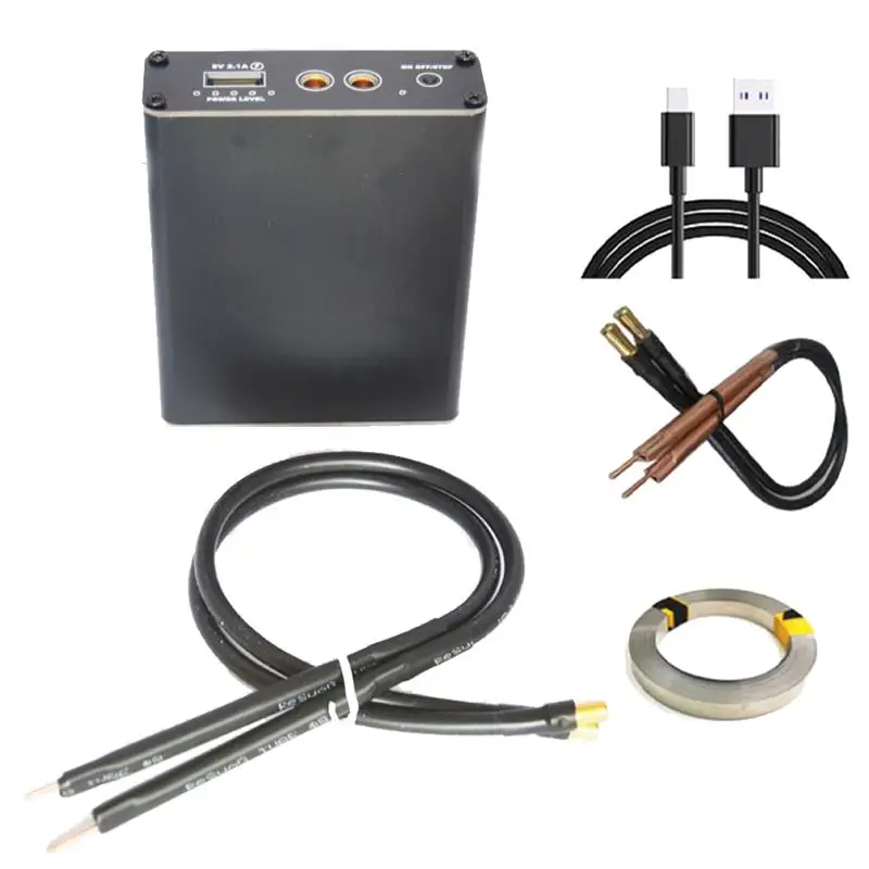 

18650 Battery Spot Welder Spot Portable Adjustable Welding Machine DIY Full Set Household Fiber Spot Welding Equipment Tools