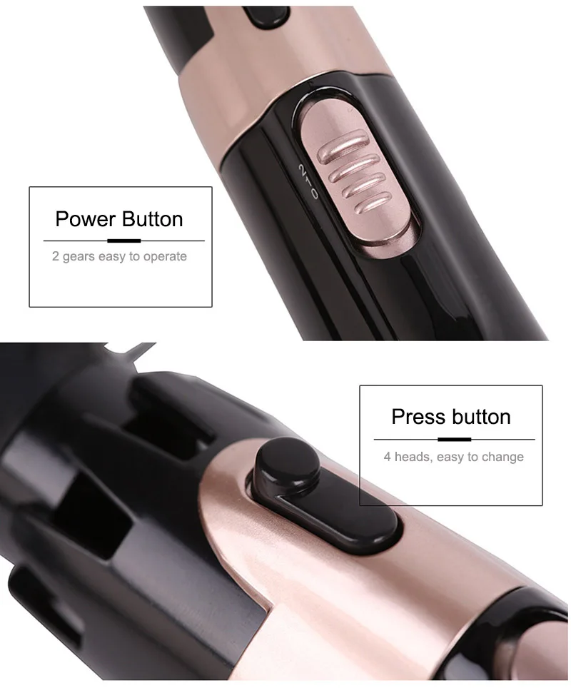 Персональный Дорожный фен для волос и объемная щетка салона Горячая Женская