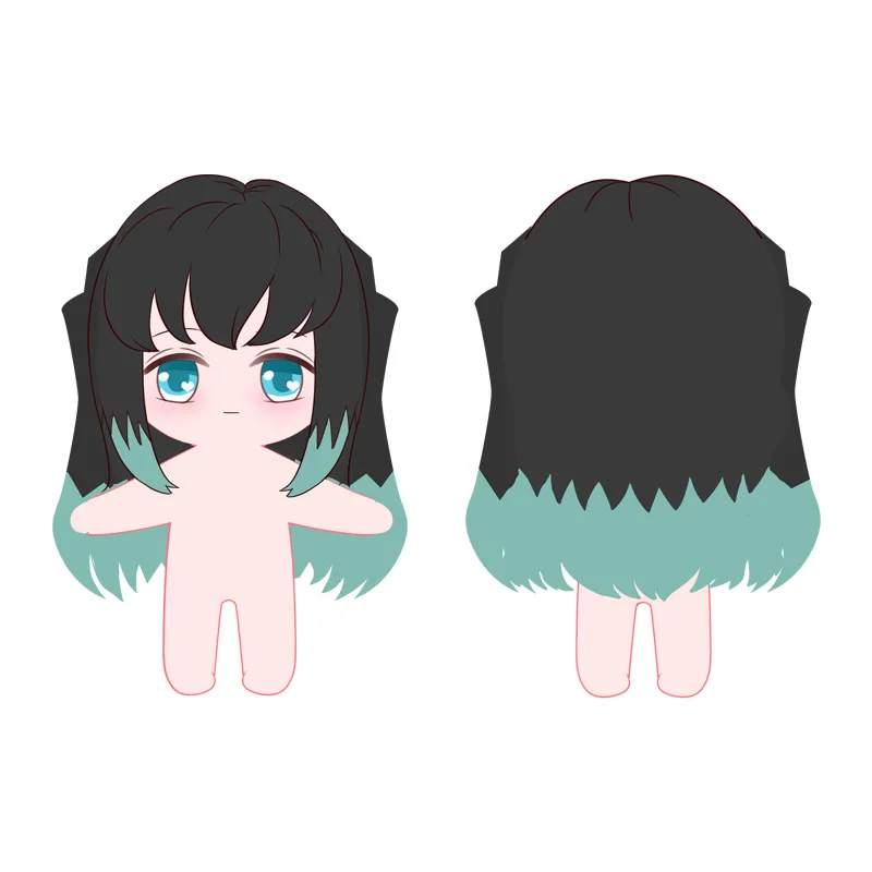 

Japan Anime Kimetsu no Yaiba Kawaii Plushies Cosplay Change Suit Doll Tokitou Muichirou Dress Up Accessories Clothing Plush Toy
