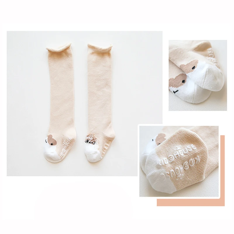 5 цветов Детские хлопковые чулки осенне-зимние для девочек детские мальчиков и 0-3