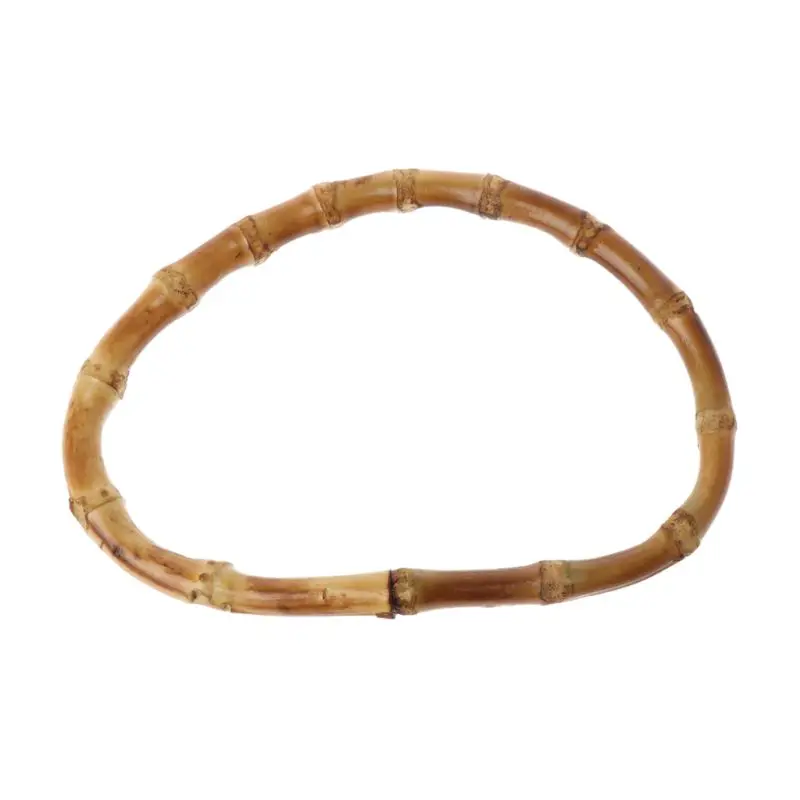 

1 x D Shape Bamboo Bag Handle for Handcrafted Handbag DIY Bags Accessories Good Quality 13cm