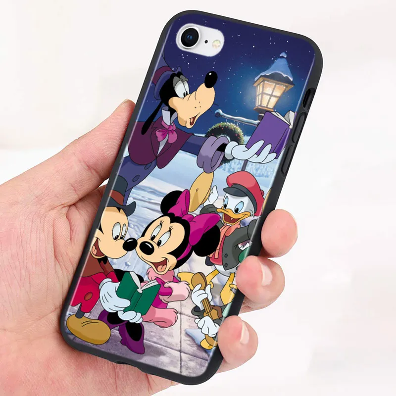 Silicone Cover Disney Goofy Dog For Apple IPhone 14 13 12 Mini 11 Pro XS MAX XR X 8 7 6S 6 Plus 5S SE Black Phone Case |