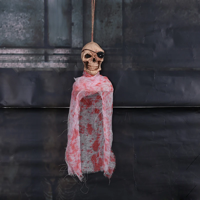 

Halloween Decorations for Home Horror Ghost Zombie Haunted House Creepy Hanging Ornaments Escape Room Party Decoracion Props