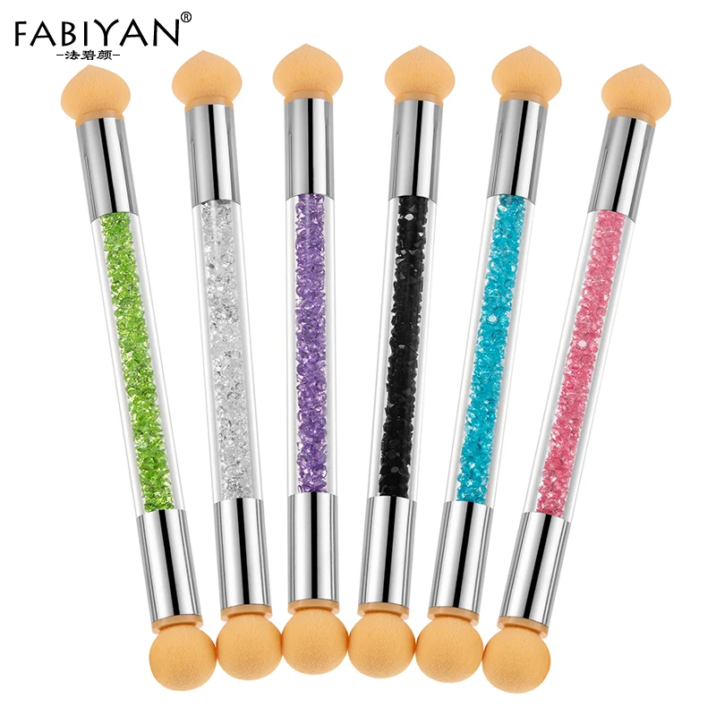 Замена губчатых головок для дизайна ногтей градиентная кисть ручка рисования