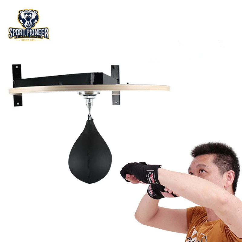 Special boxing training with the speed ball pear rack to increase the punch speed Speedbag Platform