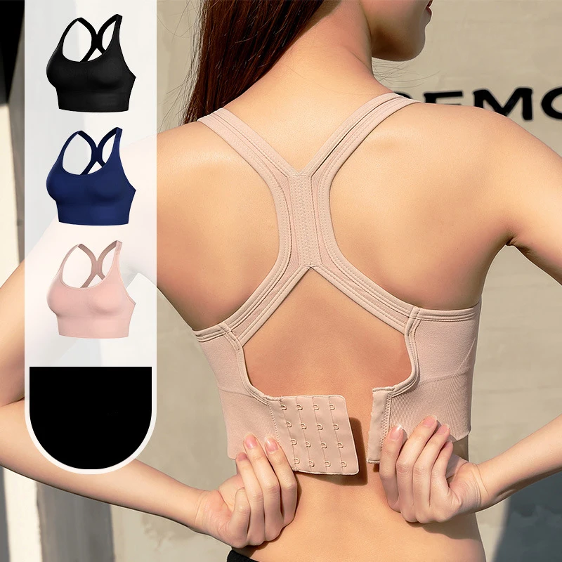 

Push Up Bra for Women Sports Bras Breathable Wirefree Padded Push Up Sports Top Fitness Gym Yoga Workout Bra Sports Bra Lingerie