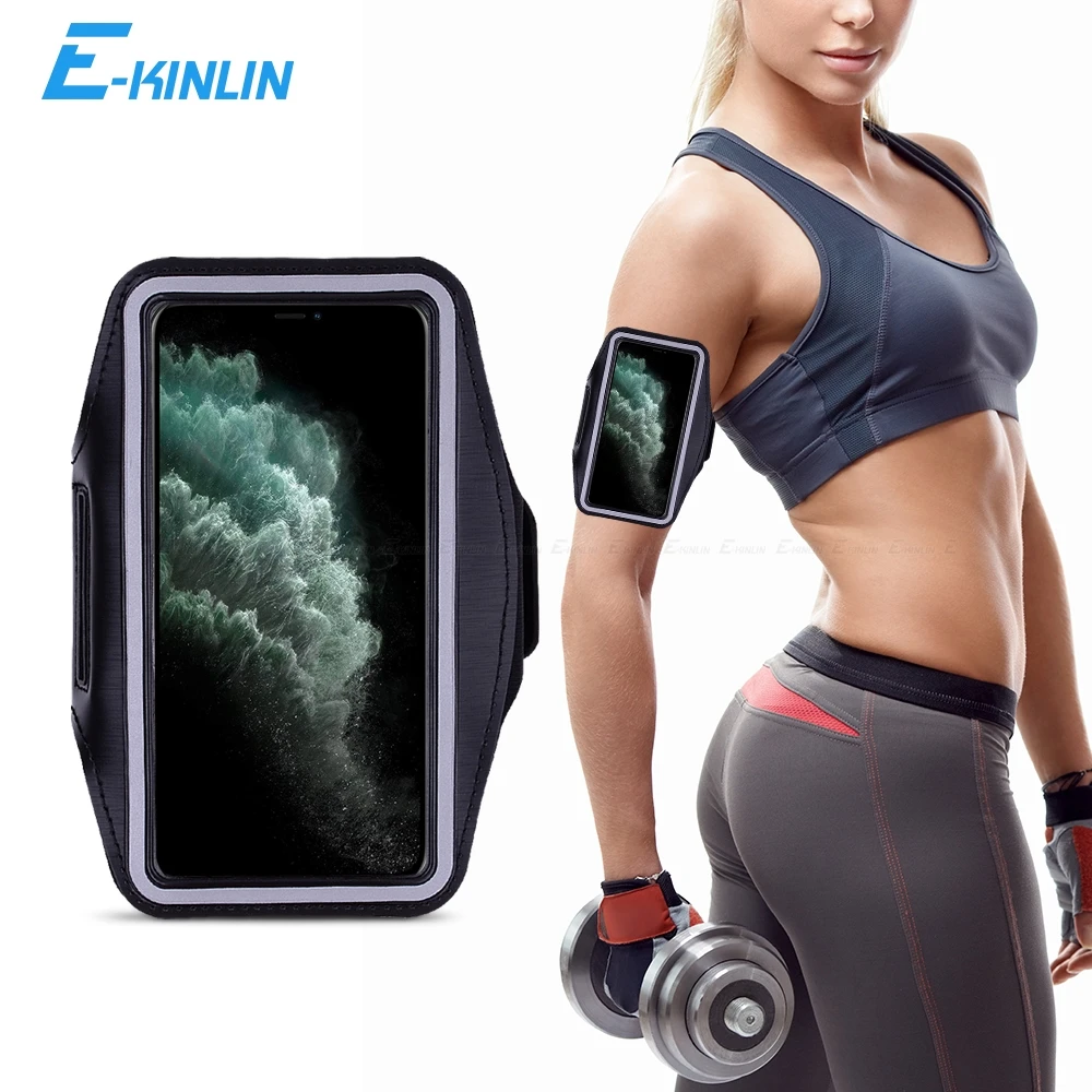 Водонепроницаемый спортивный чехол для бега на руку для iPhone X, XR, XS, 11 Pro Max, 8, 7, 6, 6S Plus, SE, 5, 5S, 4, Чехол-держатель для спортзала