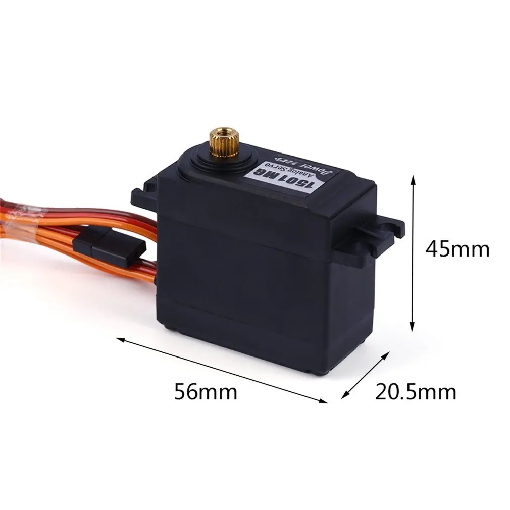 Мощность HD высокий крутящий момент 60G стандартный сервопривод 1501MG все