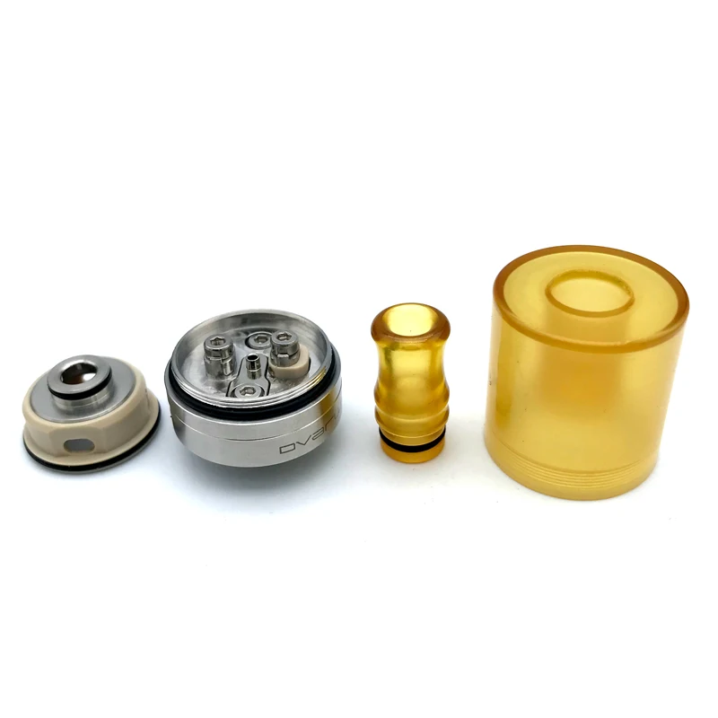 

Sharevape steam tuners bellcap for dvarw fl mtl rta polished clear ultem Diameter 22mm 2ml 3.5ml 5ml vape accessoryies