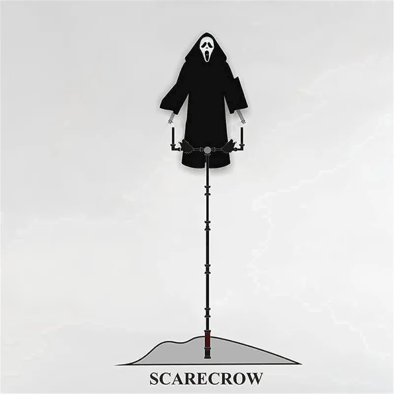 

Garden Farm Practical Scarecrow Scary Crafts Screaming Scarecrow Yard Hanging Halloween Scarecrow Decoration Home Decor