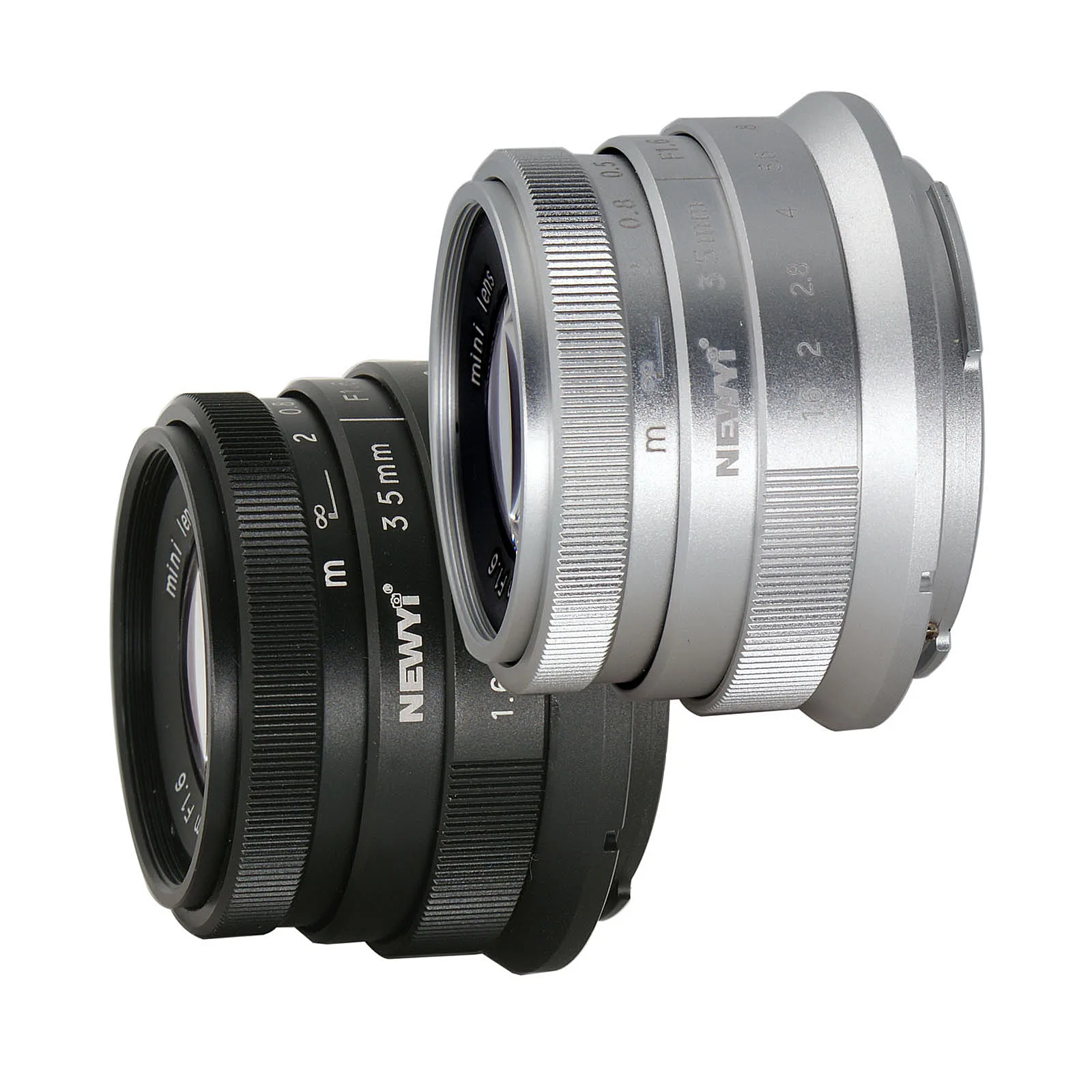 Металлический объектив 35 мм F1.6 для камеры Canon EOS M M50 M100 M6 SONY A6000 A6300 Fujifilm FUJI X-T1 Olympus