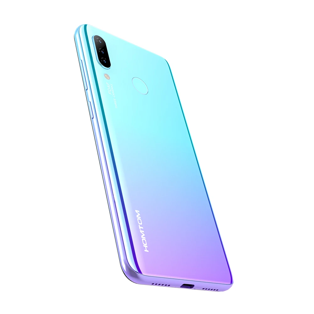 Глобальная версия HOMTOM P30 pro MT6763 Восьмиядерный 4 Гб 64 Гб Смартфон 6,41 дюймов Android 9,0 задняя 13 МП Тройная камера мобильный телефон