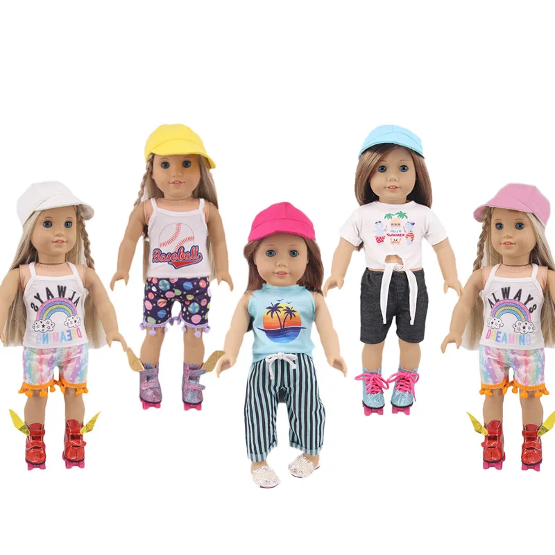 

Fashion Hats for 18" 43cm American Girl BJD Reborn Baby Doll Accessories