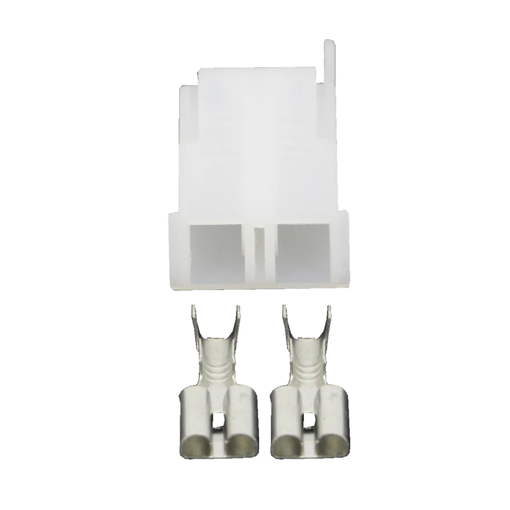 

2-контактный разъем 6,3 мм, автомобильный разъем серии с клеммой DJ70221A-6.3-21 2 P