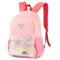 holographic fashion loveheart backpack glitter waterproof daypack college school bag travel gift for girls wonmen 16