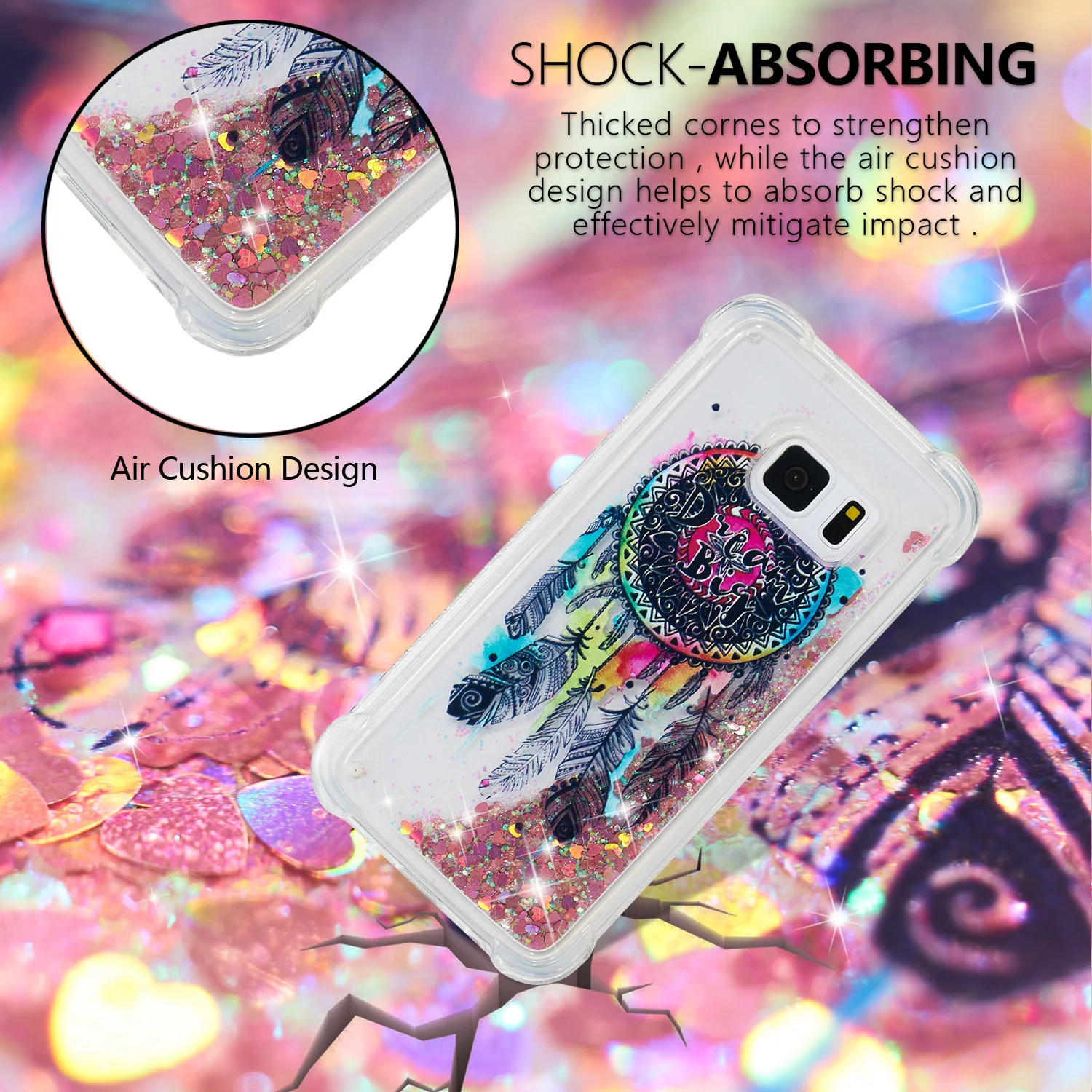 For Samsung S7 7S S 7 G930F G930FD SM-G930f SM-G930fd Dynamic Liquid Quicksand Case for GalaxyS7 SM G930U G930R7 Phone TPU Cover | Мобильные