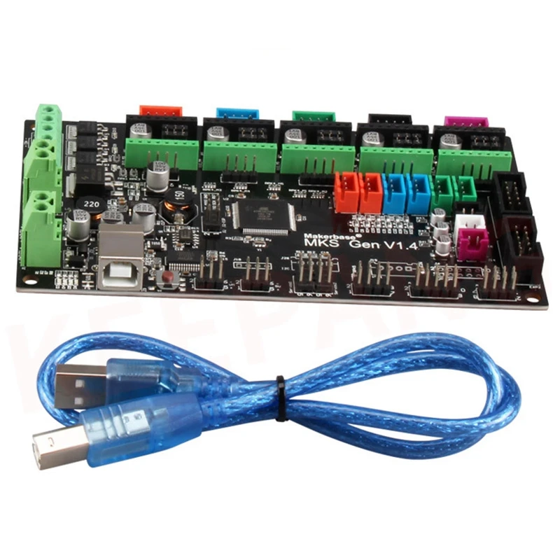 Плата контроллера для 3D принтера MKS Gen V1.4 материнская плата Mega 2560 R3 RepRap Ramps1.4
