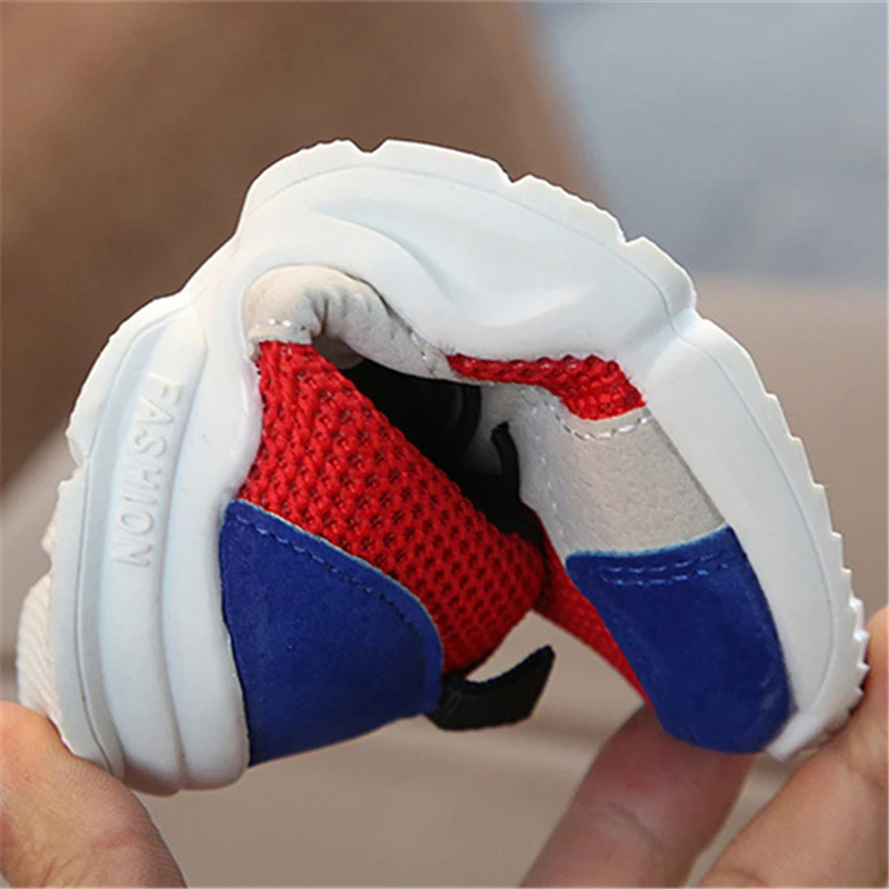 Детские спортивные туфли Alisenna осенне-зимние Дышащие сетчатые для мальчиков и