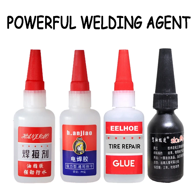 

Powerful Oily Welding Agent Multifunctional Liquid Sticky Shoe Metal Wood Ceramic Manual Diy Repair Grease Glue Acrylic Adhesive