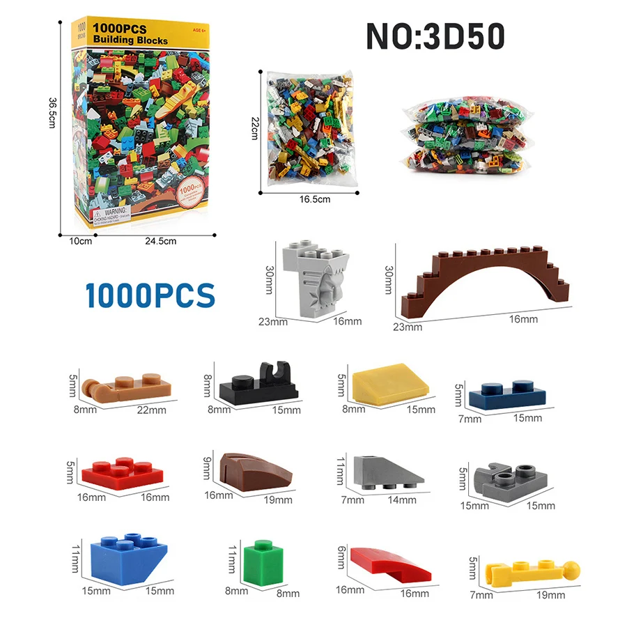 1000 шт. DIY строительные блоки цифры развивающие креативный совместим с самых