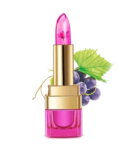 02 Grape Canya 3 цвета растительная Эфирная авокадо Желейная губная помада температура изменена цвет губная помада розовый протектор губы косметика - Цвет: 02 Grape