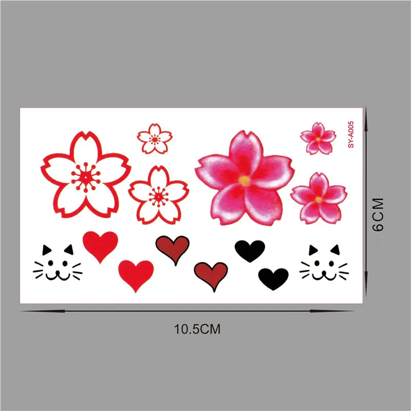 4 шт./лот 2018 Новый стиль профессиональный тату рукав временные татуировки