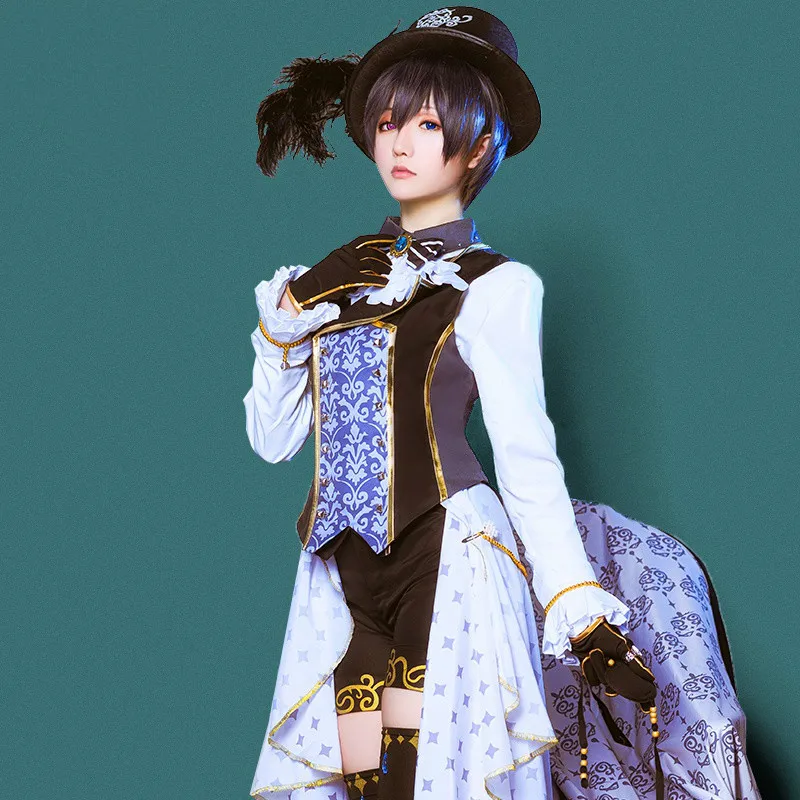 

Newly Listed Anime Black Butler Shire Cos Clothing Shire Rijue Cosplay Costume Male Dream 100 Linkage