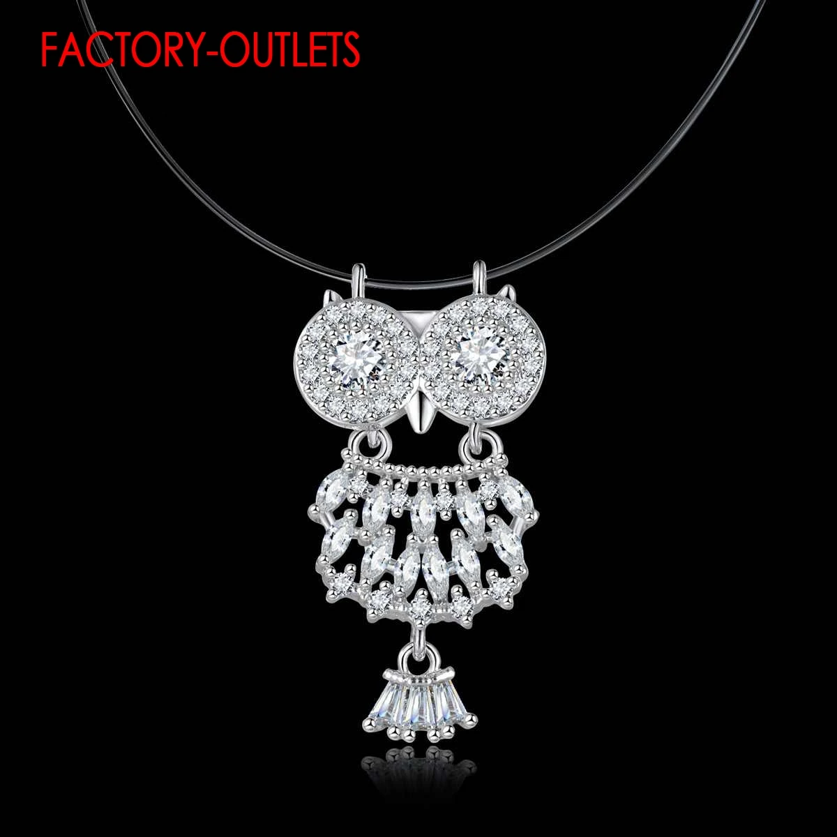 Женское Ожерелье из стерлингового серебра 925 пробы с подвеской для украшения