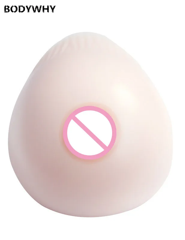 BODYWHY Hot Selling Silicone Fake Breasts Teardrop-Shaped Soft Pads Full Ladies False Boobs 200-3600g/pair
