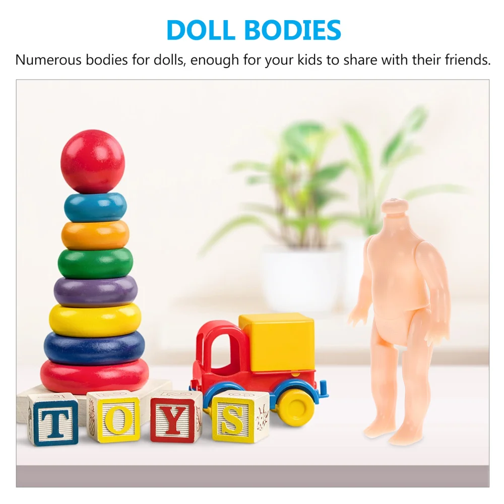 

20pcs Mini Dolls Body Accessories Doll Thick Bodies DIY Dolls Materials