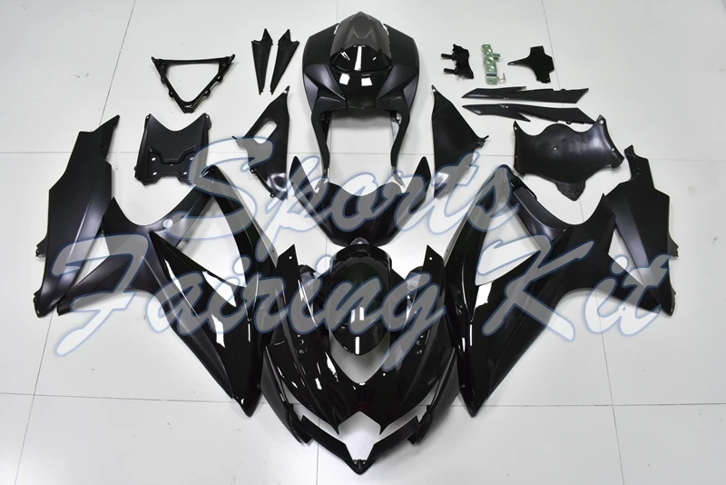 Обтекатели Abs для Suzuki GSXR600 2008 - 2010 K8 черные GSX R 600 обтекатели GSXR 750 08 10 | Автомобили и