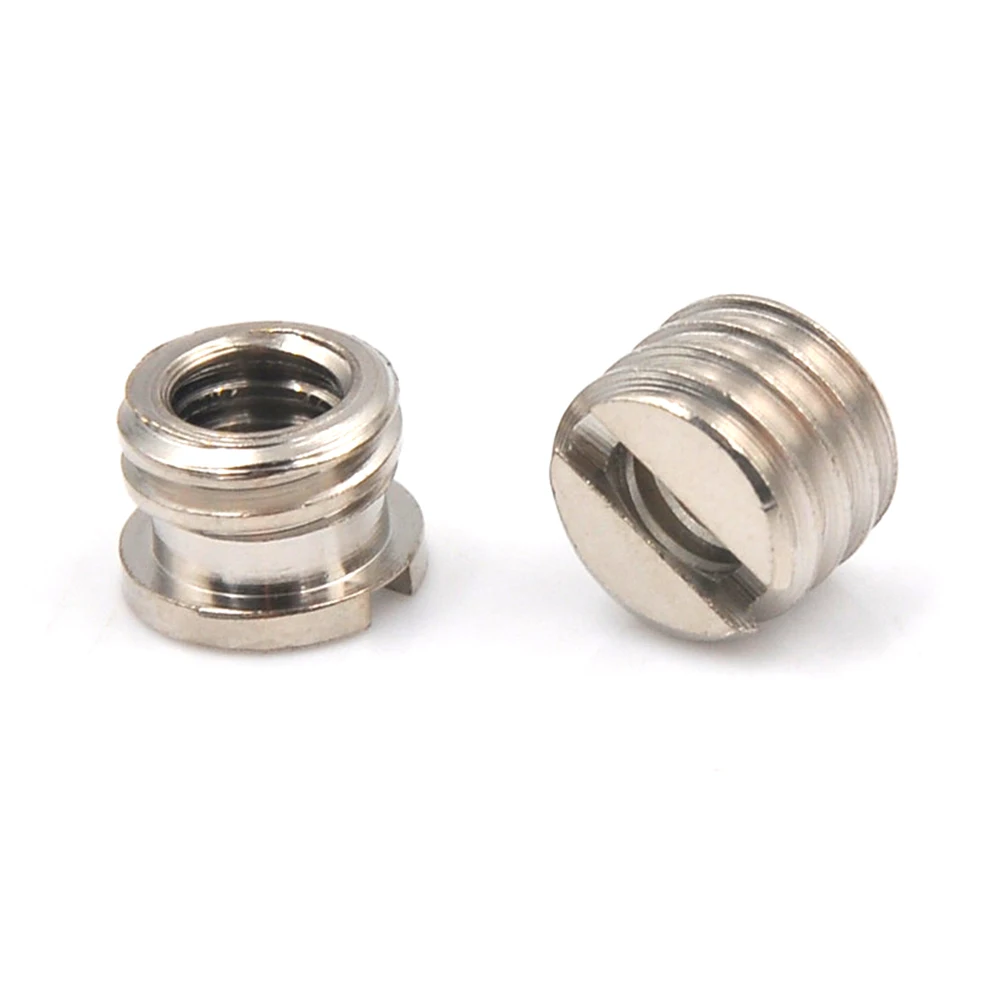 5 шт./лот аксессуары для камеры Женский 1/4 &quotна мужской 3/8 дюймов винтовой адаптер